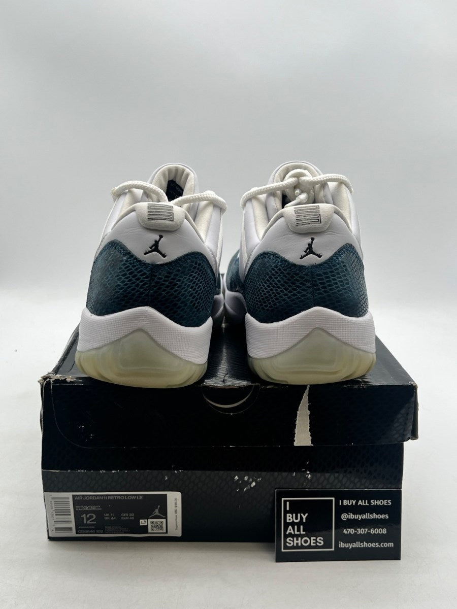 Jordan 11 Retro Low Snake Navy (2019) 12 (Lightly Worn Pre-Owned) - Image 3