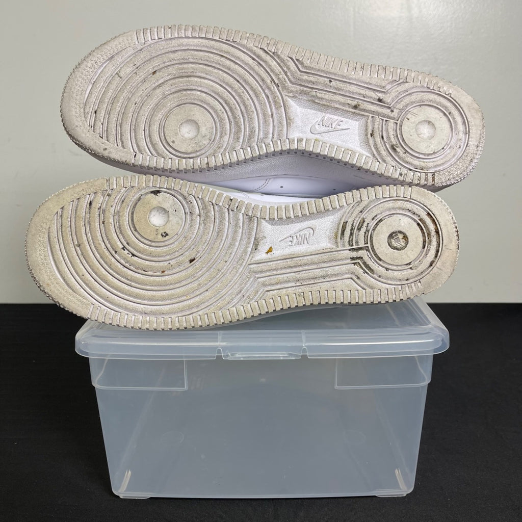Nike Air Force 1 Low '07 White 9 (Moderately Worn Pre-Owned)NikeWhite/White - Image 5