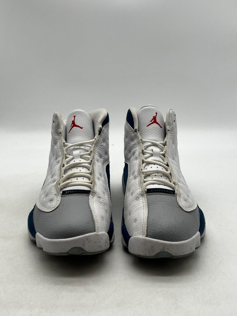 Jordan 13 Retro French Blue 10.5 (Moderately Worn Pre-Owned)JordanWhite/French Blue/Light Steel Grey/Fire Red - Image 2