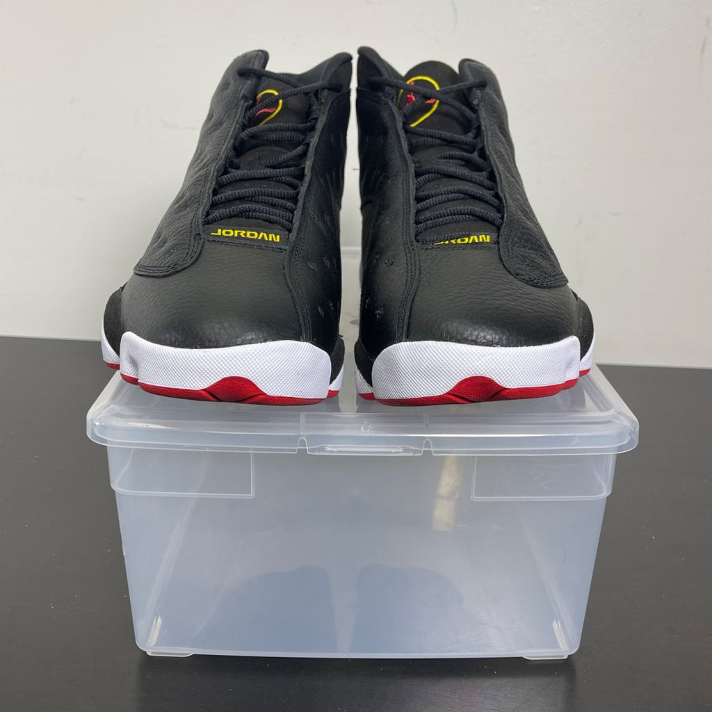 Jordan 13 Retro Playoffs (2023) 12.5 (New Pre-Owned)JordanBlack/Varsity Red-White-Vibrant Yellow - Image 2