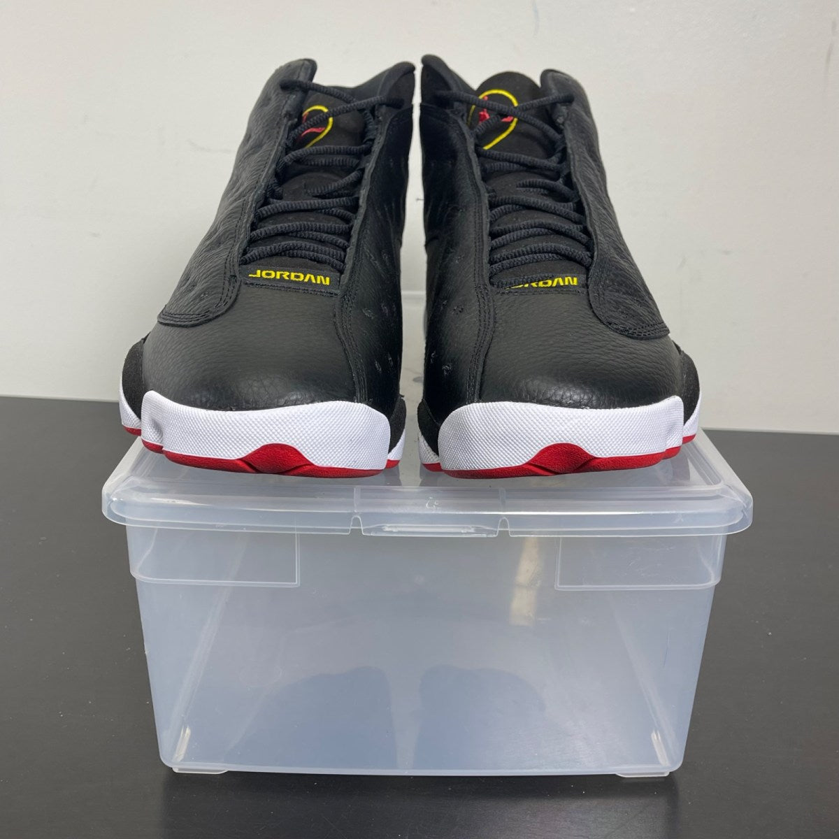 Jordan 13 Retro Playoffs (2023) 12.5 (New Pre-Owned)JordanBlack/Varsity Red-White-Vibrant Yellow - Image 2