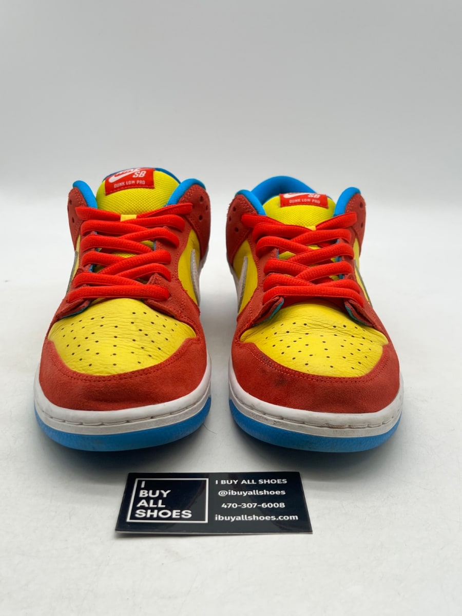 Nike SB Dunk Low Pro Bart Simpson 11.5 (Lightly Worn Pre-Owned) - Image 2