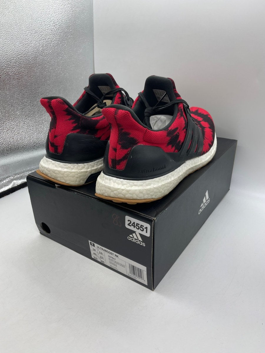 adidas Ultra Boost Nice Kicks No Vacancy 14 (Moderately Worn Pre-Owned)adidasBold Red/Core Black/Core Black - Image 5