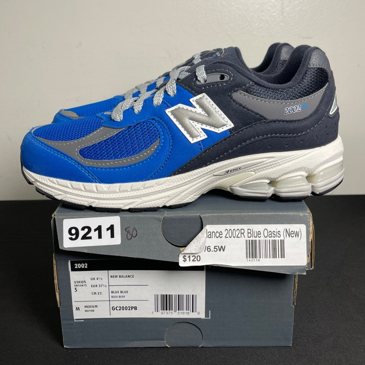 New Balance 2002R Blue Oasis (GS) (Size 5Y) - Image 3