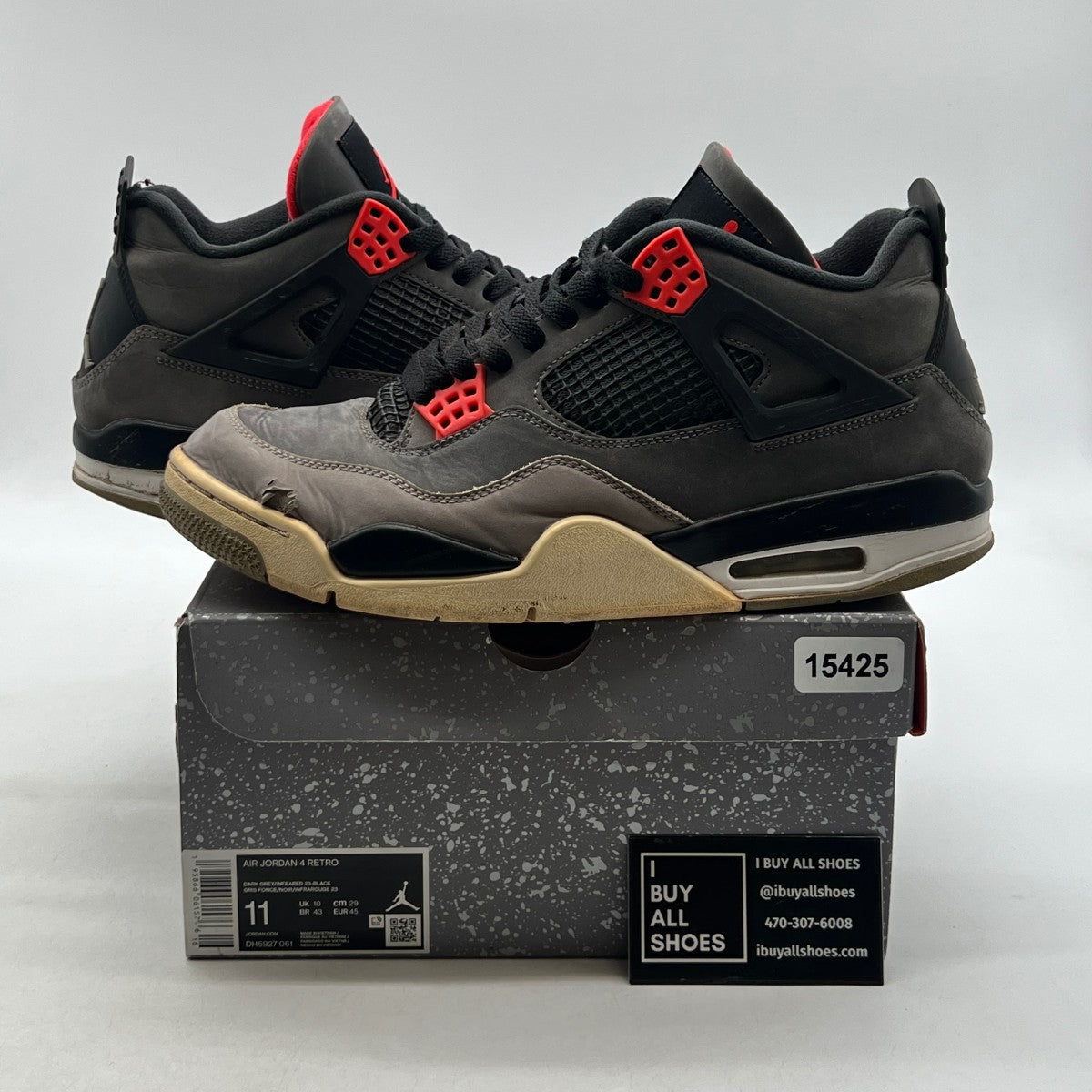 Jordan 4 Retro Infrared - Image 1
