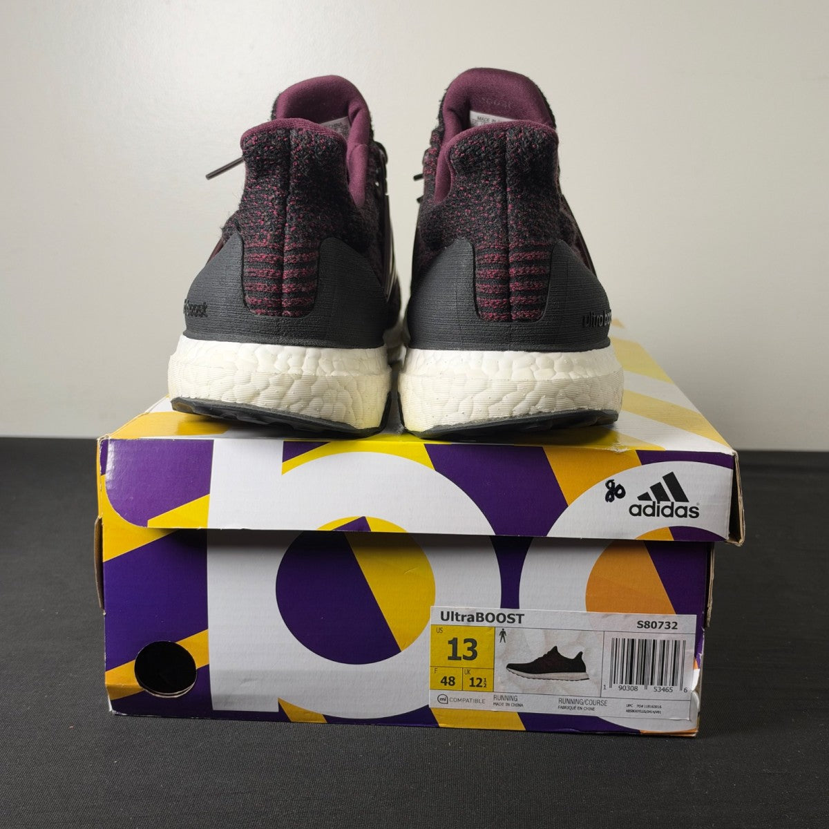 adidas Ultra Boost 3.0 Dark Burgundy (Size 13) - Image 5