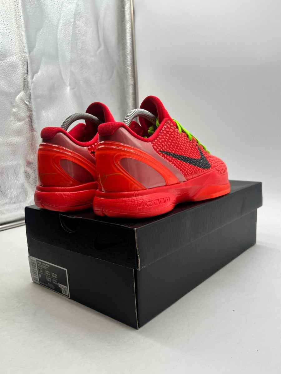 Nike Kobe 6 Protro Reverse Grinch 7.5 (Lightly Worn Pre-Owned) - Image 5