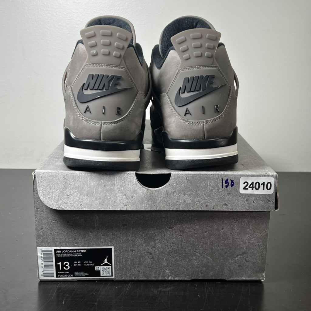 Jordan 4 Retro Cave Stone 13 (Moderately Worn Pre-Owned)JordanCave Stone/Black/Moon Particle - Image 5