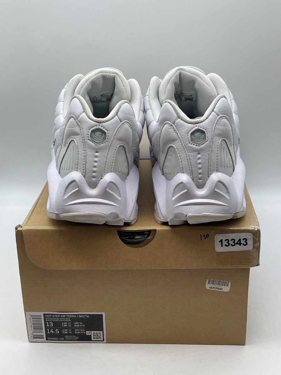 Nike Hot Step Air Terra Drake NOCTA White 13 (Moderately Worn Pre-Owned)NikeWhite/Chrome - Image 3