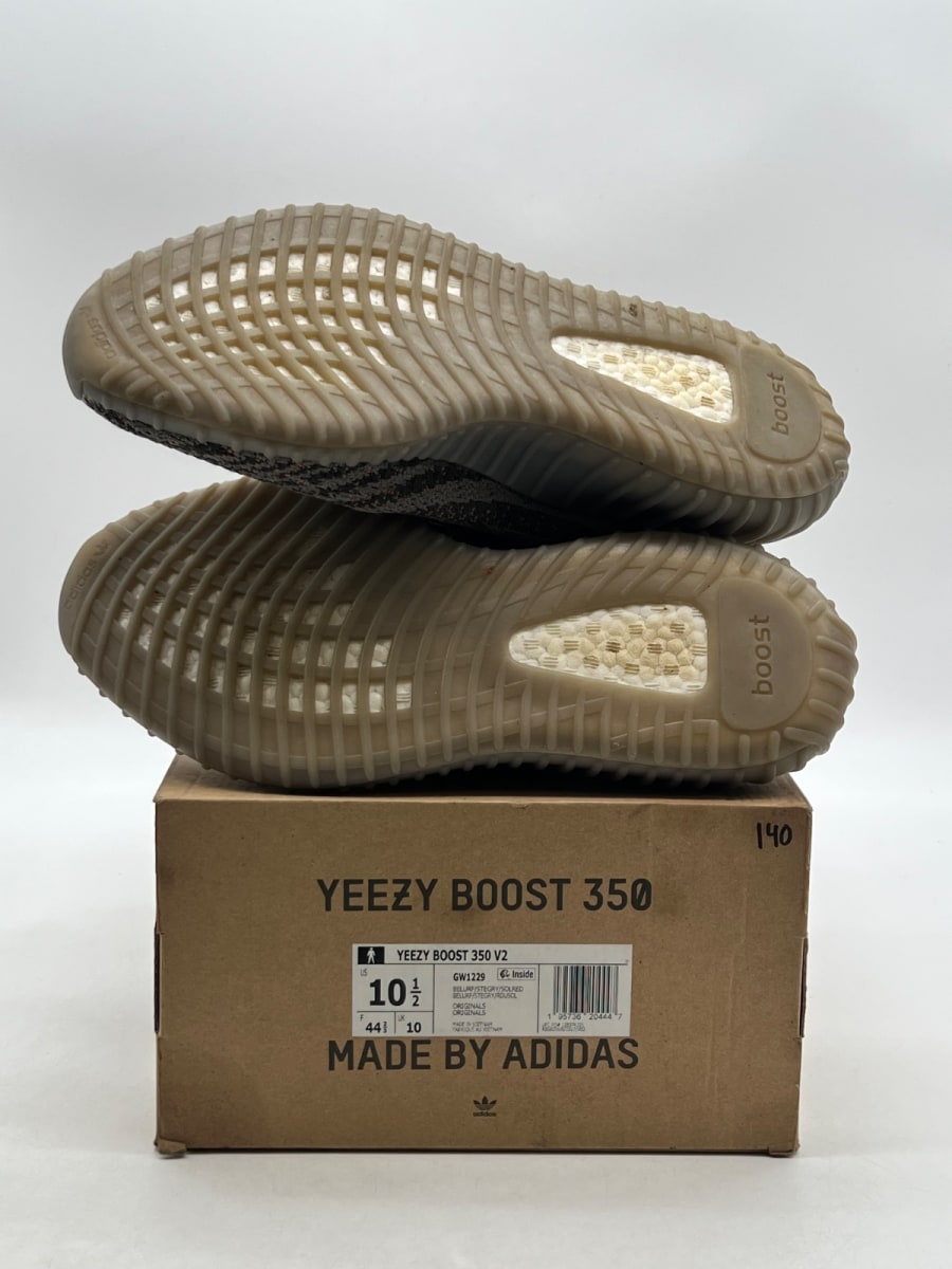 adidas Yeezy Boost 350 V2 Beluga Reflective 10.5 (Lightly Worn Pre-Owned)adidasReflective/Steeple Grey/Solar Red - Image 8