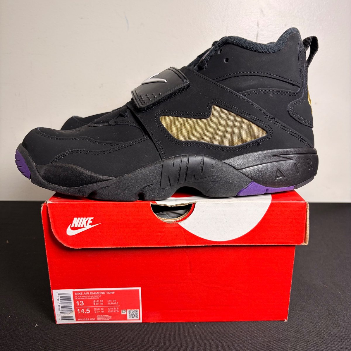 Nike Air Diamond Turf Ravens (2025) (Size 13) - aux