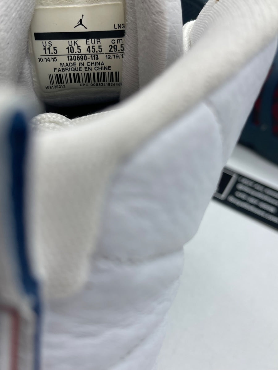 Jordan 12 Retro French Blue (2016) 11.5 (Moderately Worn Pre-Owned) - Image 8