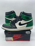Jordan 1 Retro High Pine Green 12 (Moderately Worn Pre-Owned) - Image 1