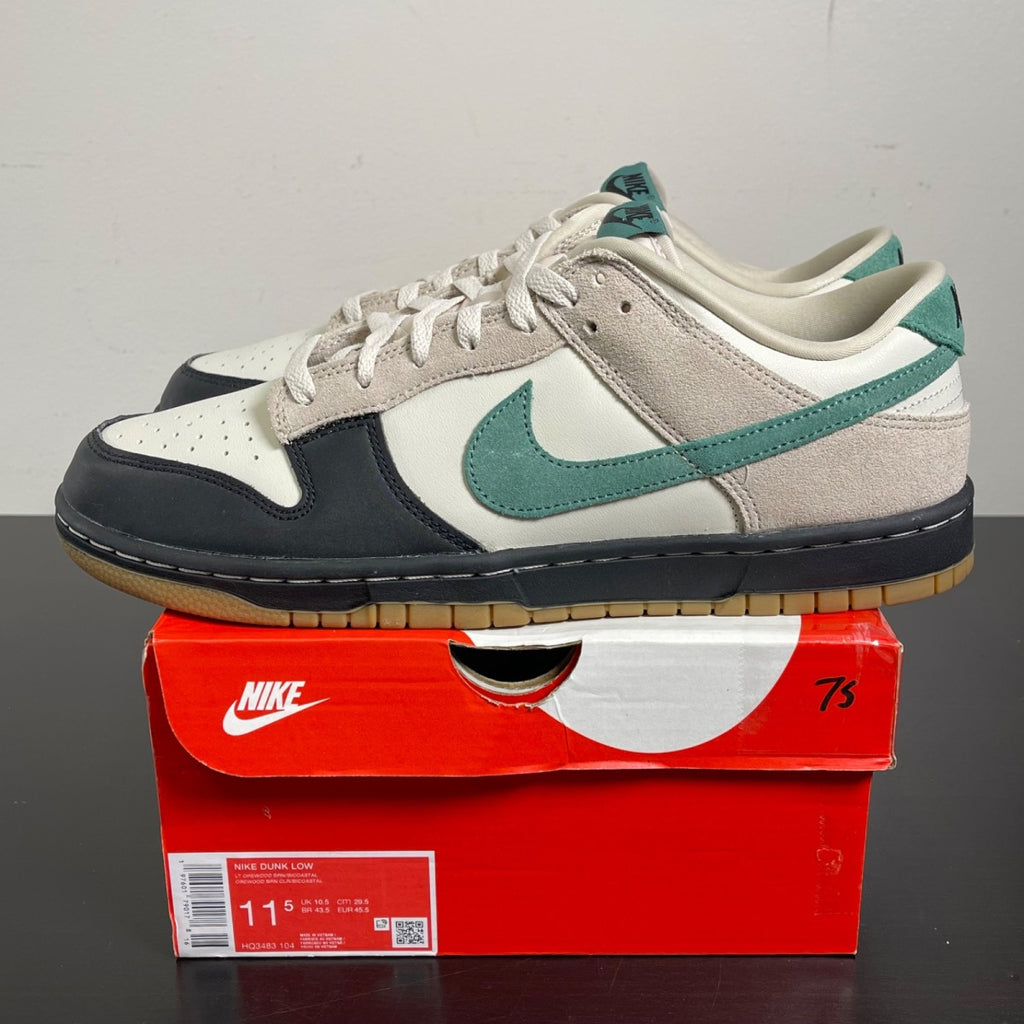 Nike Dunk Low Light Orewood Brown Bicoastal 11.5 (Moderately Worn Pre-Owned)NikeLight Orewood Brown/Cream II/Black/Bicoastal - Image 3
