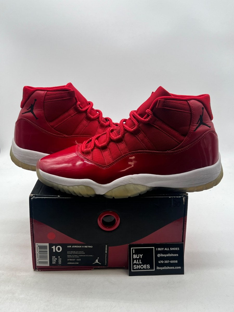 Jordan 11 Retro Win Like 96 10 (Lightly Worn Pre-Owned) - Image 1