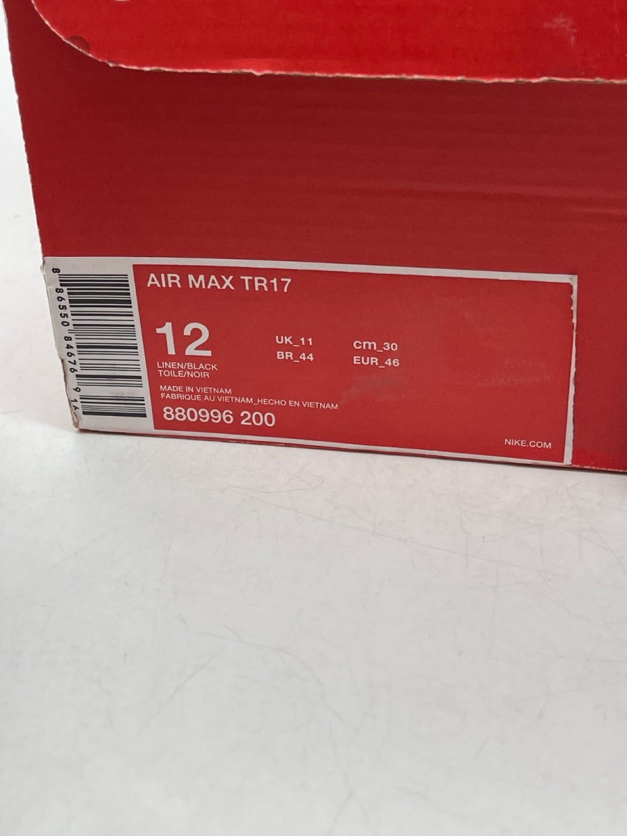 Nike Air Max Tr17 Linen/Black 12 (Moderately Worn Pre-Owned) - Image 9