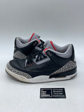 Jordan 3 Retro Black Cement (2018) 10 (Heavily Worn Pre-Owned) - Image 1