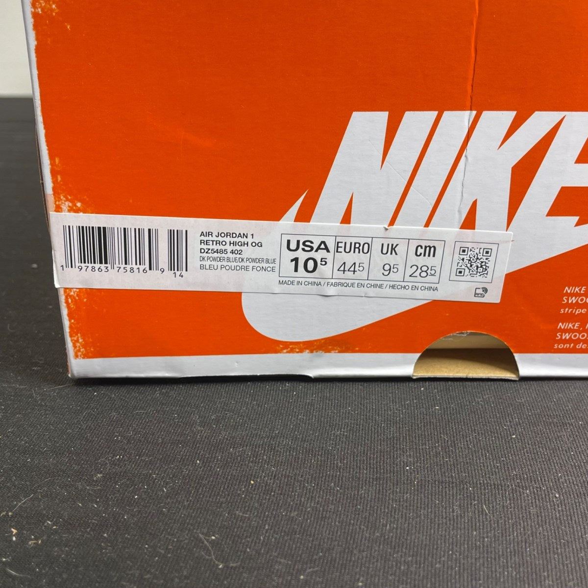 Jordan 1 Retro High OG UNC Reimagined (Size 10.5) - Image 7