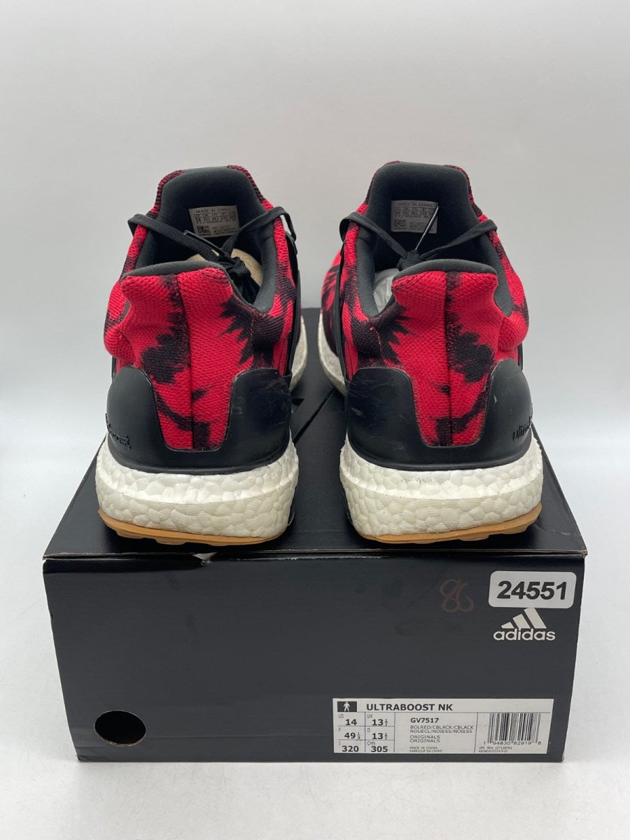 adidas Ultra Boost Nice Kicks No Vacancy 14 (Moderately Worn Pre-Owned)adidasBold Red/Core Black/Core Black - Image 3
