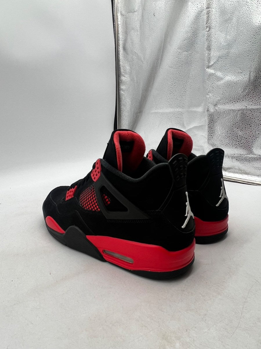 Jordan 4 Retro Red Thunder 10 (Moderately Worn Pre-Owned)JordanBlack/Multi-Color-Multi-Color-Crimson - Image 4