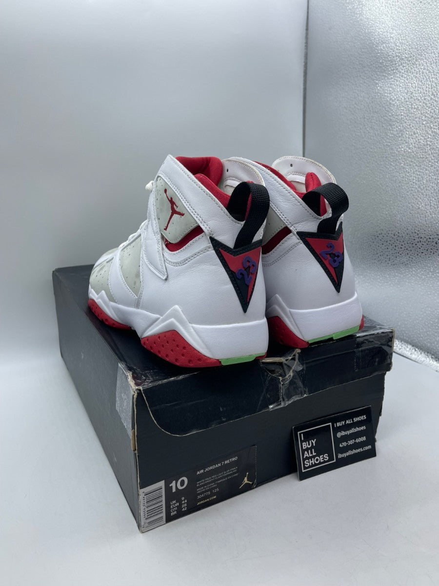 Jordan 7 Retro Hare (2015) 10 (Moderately Worn Pre-Owned) - Image 4