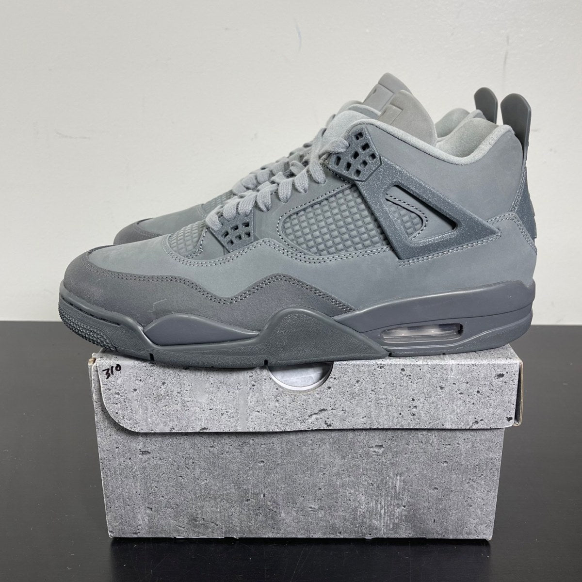 Jordan 4 Retro SE Paris Olympics Wet Cement 11 (New Pre-Owned)JordanSmoke Grey/Iron Grey/Cement Grey/Particle Grey - Image 3