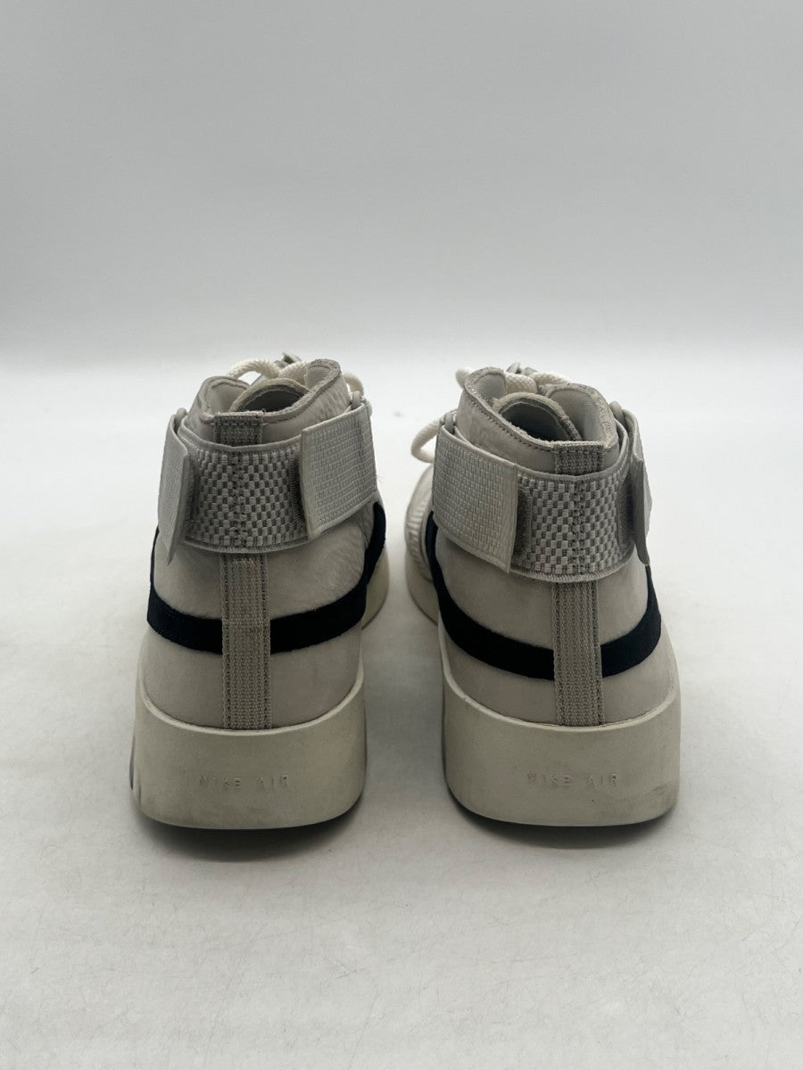 Nike Air Fear of God Raid Light Bone 10.5 (Moderately Worn Pre-Owned)NikeLight Bone/Black-White - Image 3