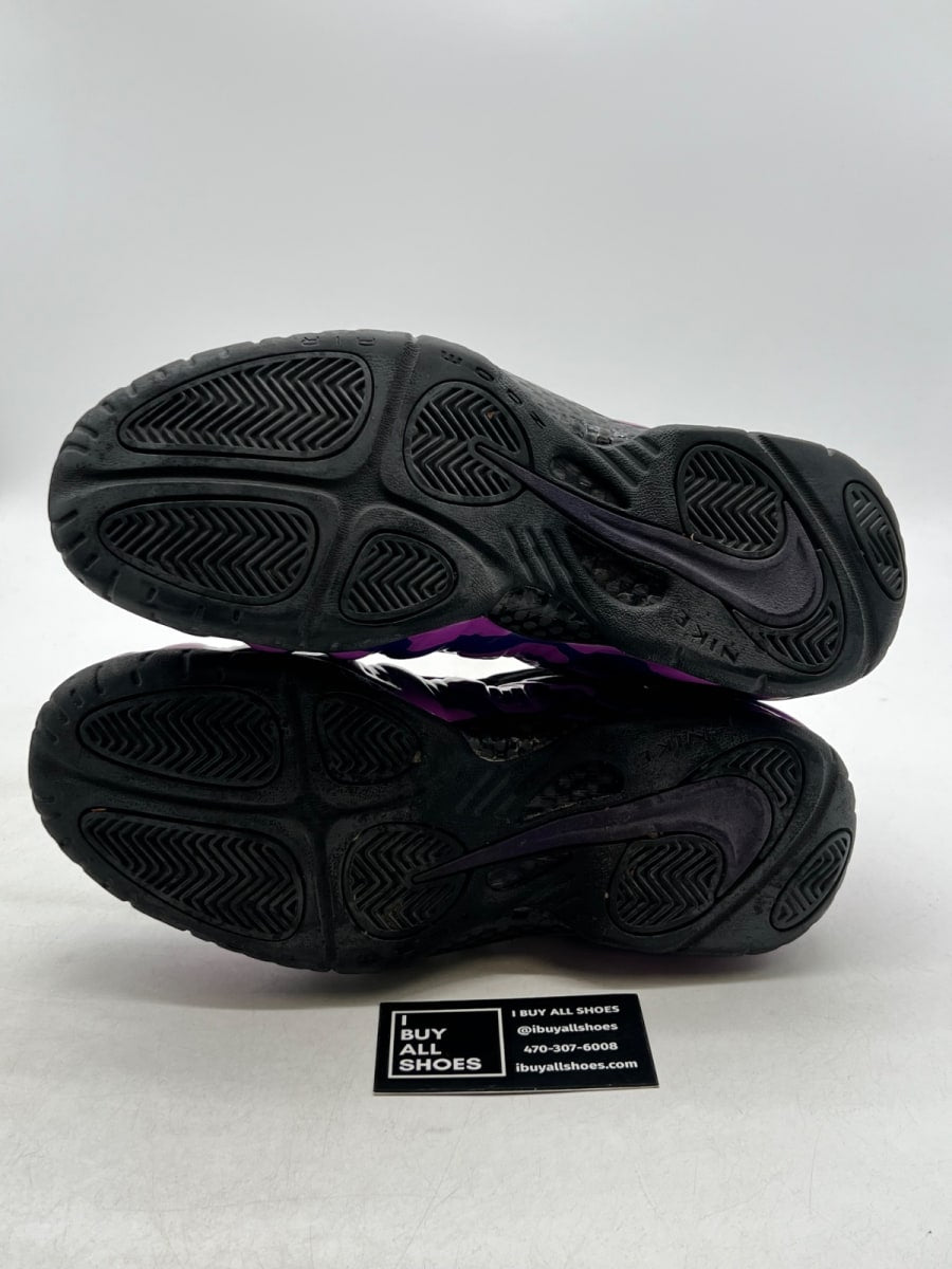 Nike Air Foamposite Pro Purple Camo 9 (Lightly Worn Pre-Owned) - Image 7