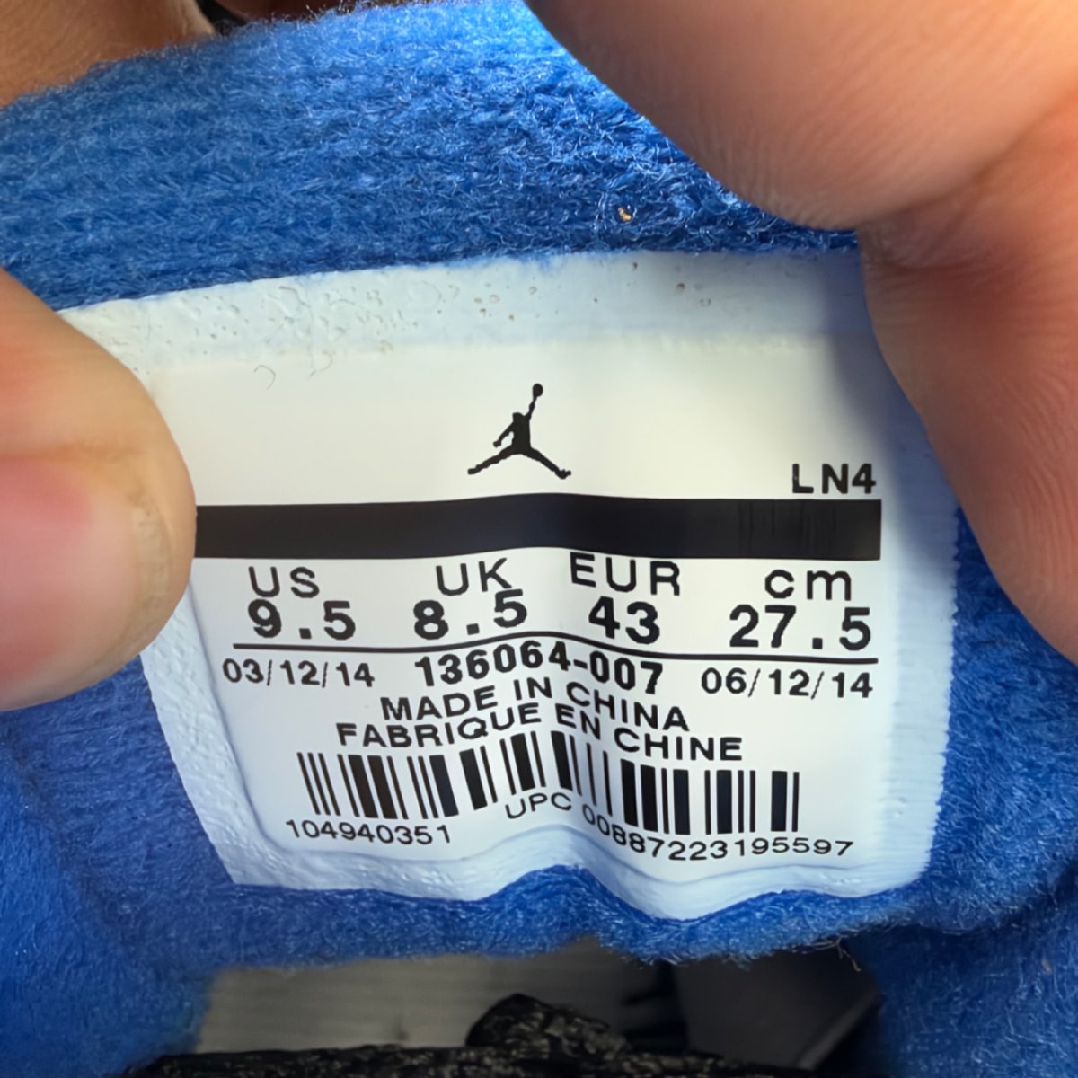 Jordan 3 Retro Sport Blue (Size 9.5) - Image 7
