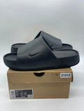 Nike Calm Slide Black 10 (Lightly Worn Pre-Owned)NikeBlack/Black - Image 1