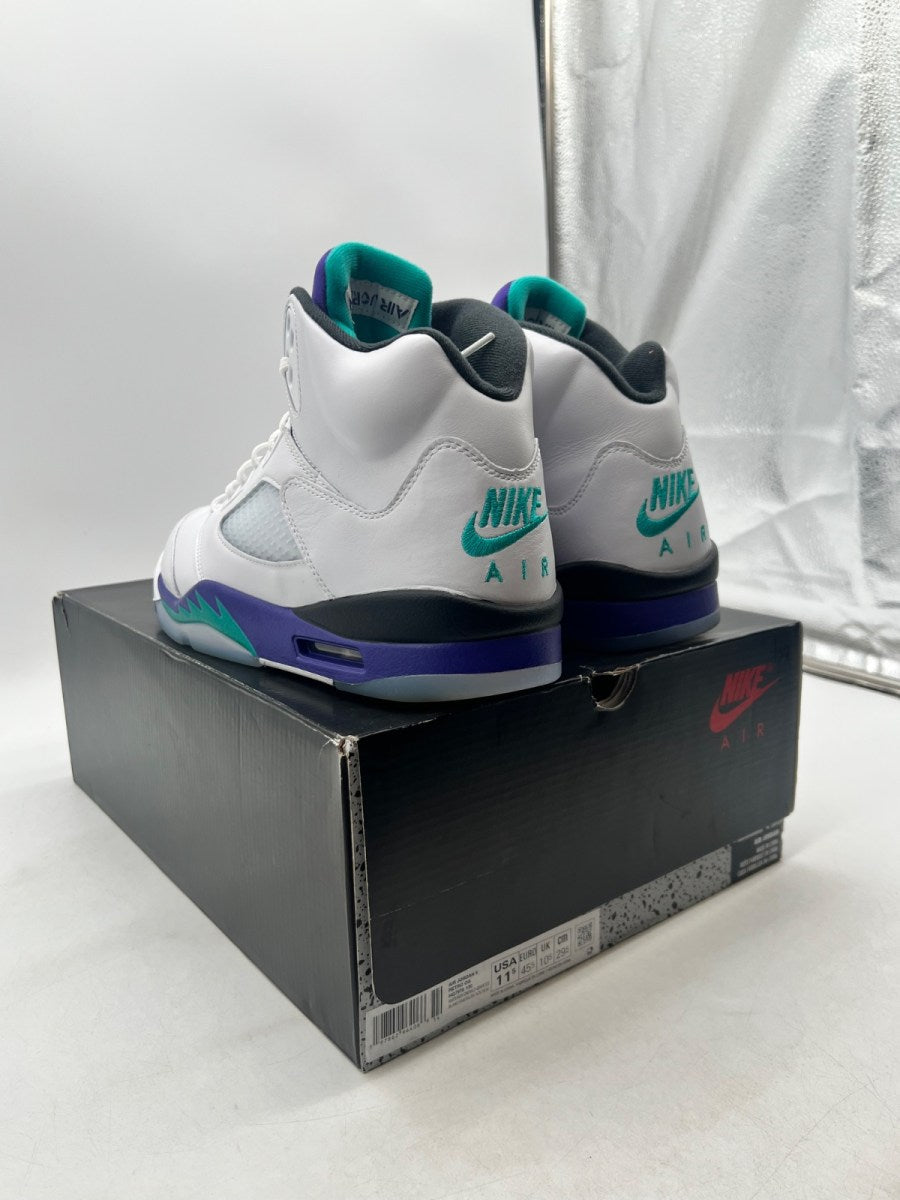 Jordan 5 Retro Grape (2025) 11.5 (Lightly Worn Pre-Owned) - Image 6