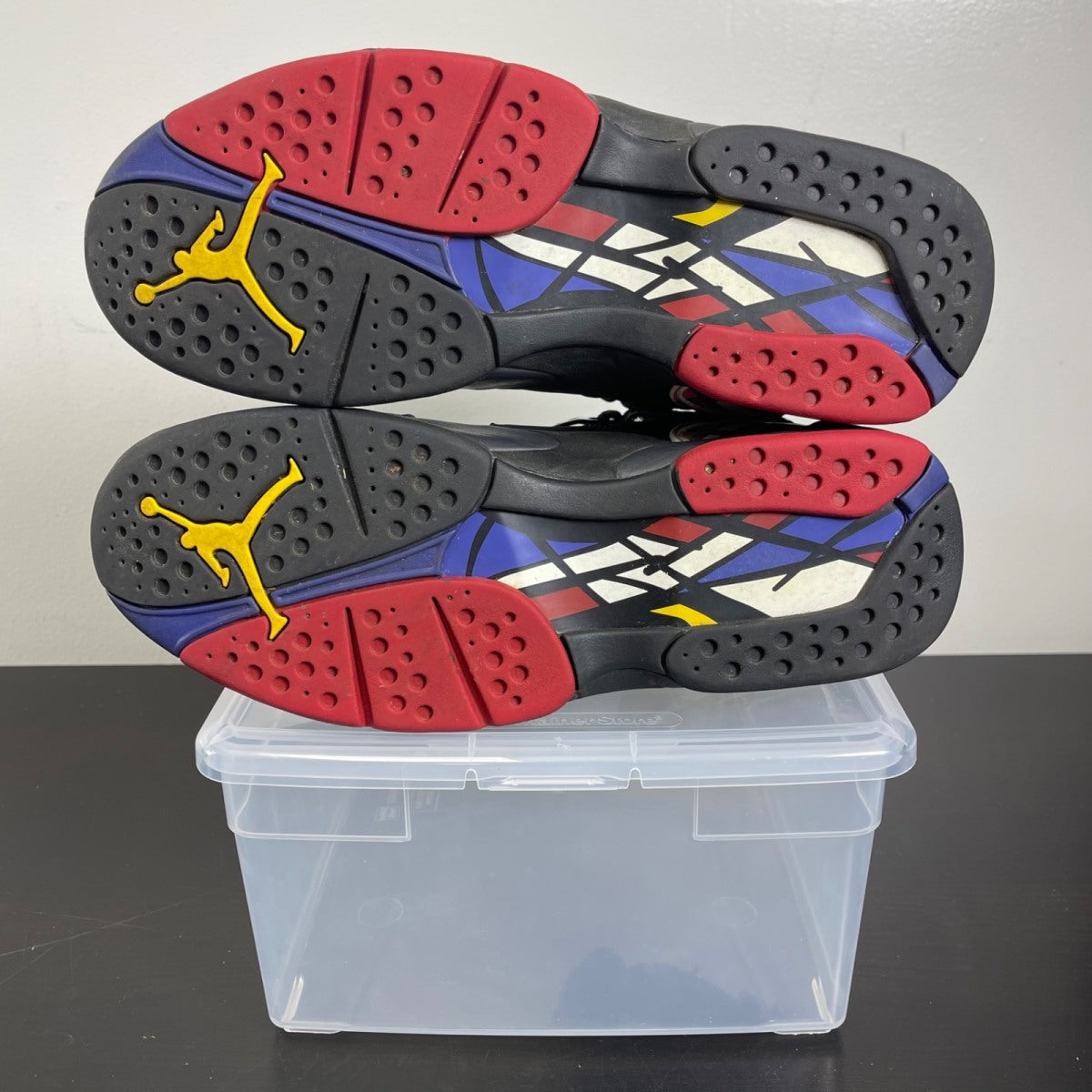Jordan 8 Retro Playoffs (2013) 10 (Moderately Worn Pre-Owned)JordanBlack/True Red-White - Image 5