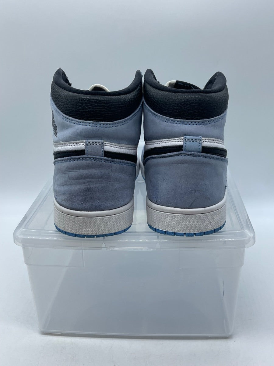 Jordan 1 Retro High OG University Blue 11 (Moderately Worn Pre-Owned)JordanWhite/University Blue-Black - Image 3