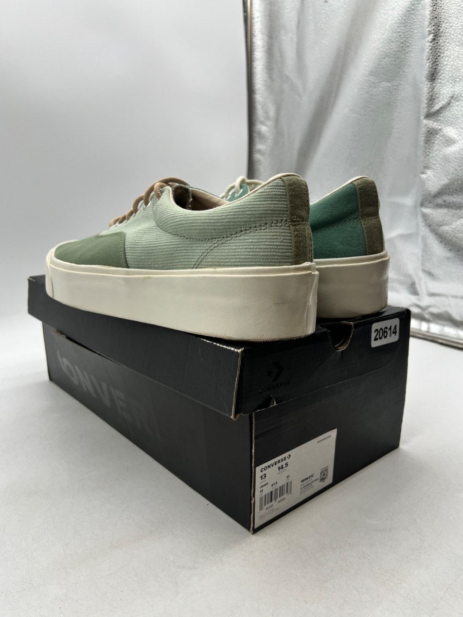 Converse Skidgrip Ox Oil Green 13 (Lightly Worn Pre-Owned) - Image 6