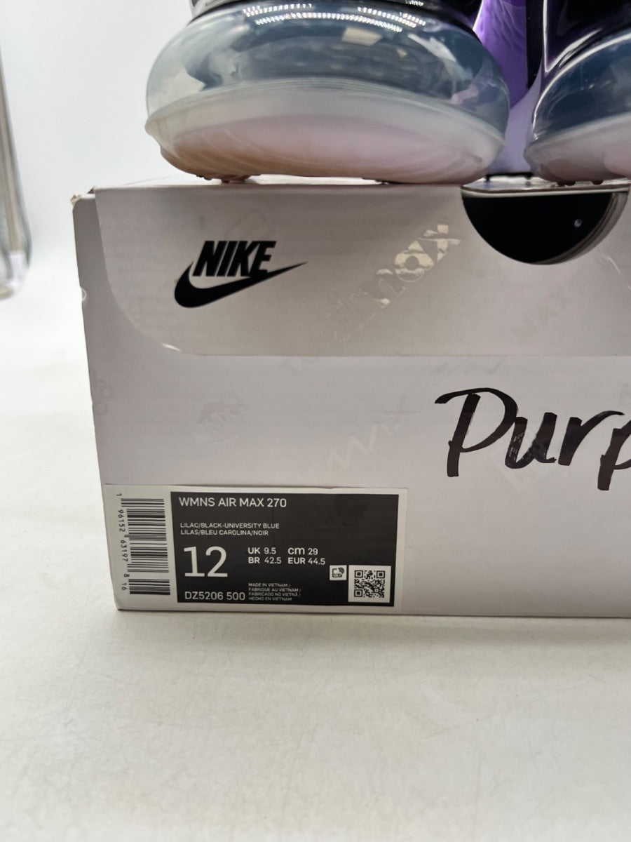 Nike Air Max 270 Lilac (Women's) 12W (Lightly Worn Pre-Owned) - Image 6