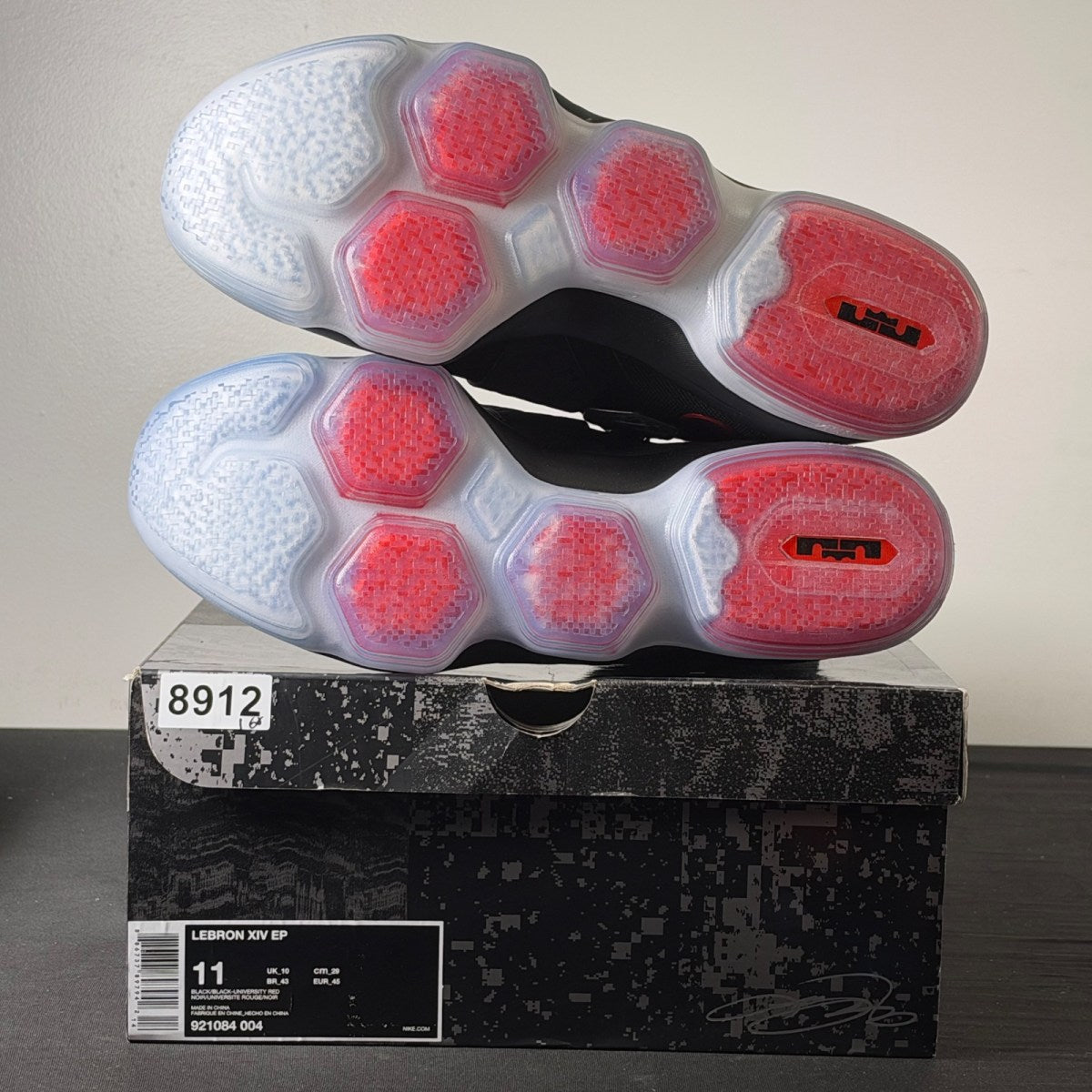 Nike LeBron 14 Black Ice (Size 11) - aux