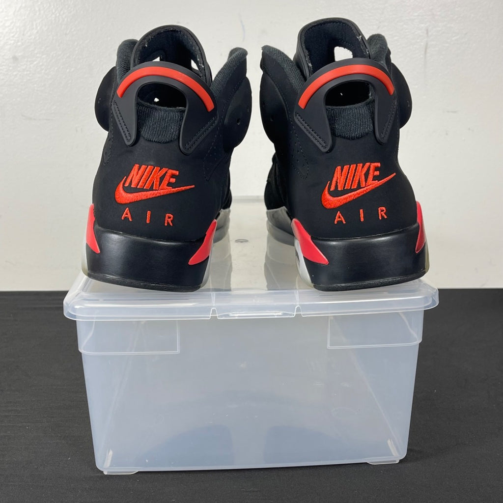 Jordan 6 Retro Infrared Salesman 10 (Moderately Worn Pre-Owned)JordanBlack/Infrared - Image 4