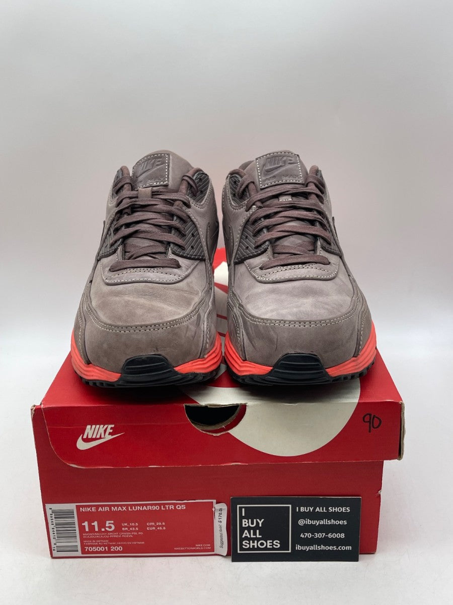 Nike Air Max Lunar90 Leather 11.5 (Moderately Worn Pre-Owned) - Image 2