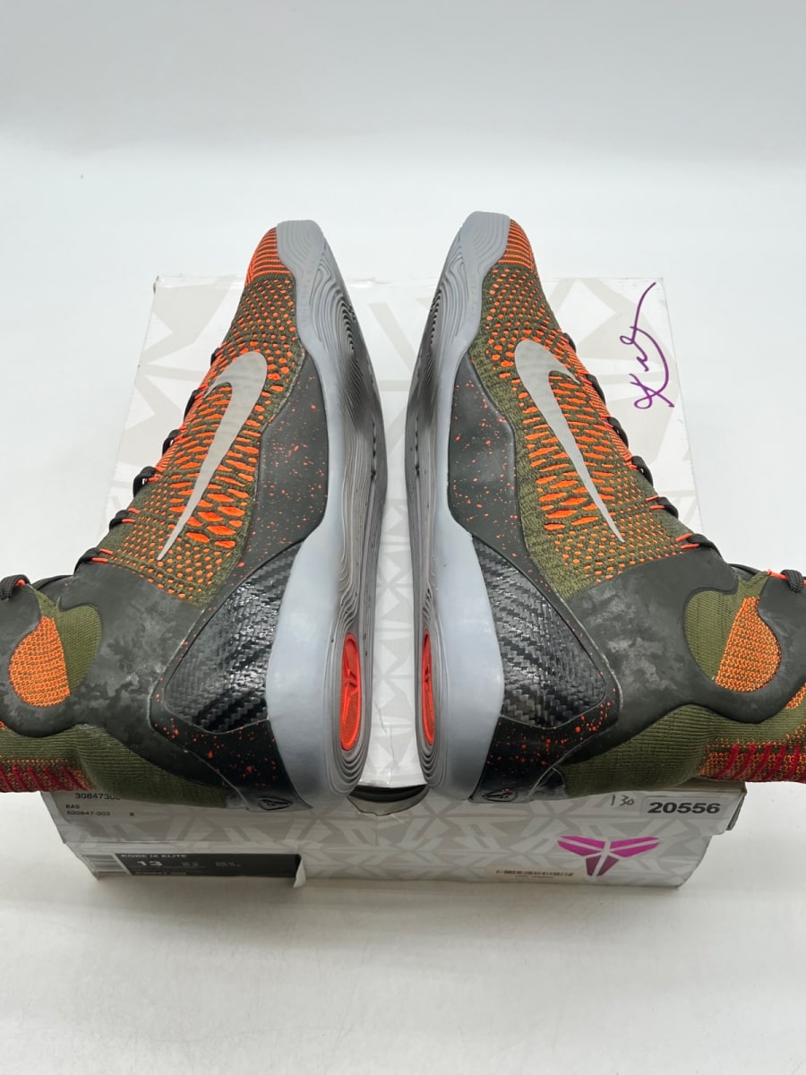 Nike Kobe 9 Elite Sequoia 13 (Lightly Worn Pre-Owned) - Image 9
