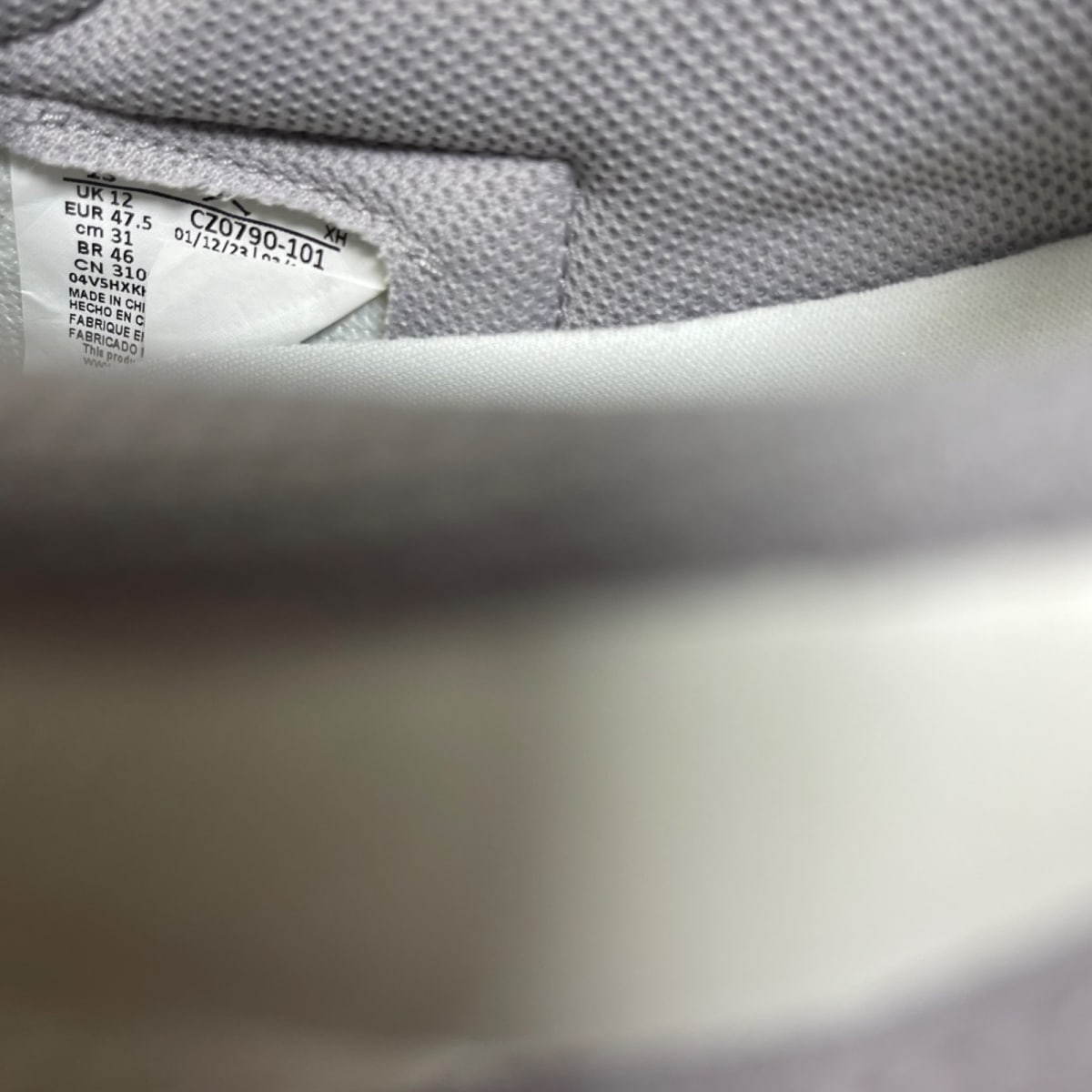 Jordan 1 Retro Low OG Atmosphere Grey 13 (Moderately Worn Pre-Owned)JordanSail/Black/Atmosphere Grey - Image 6