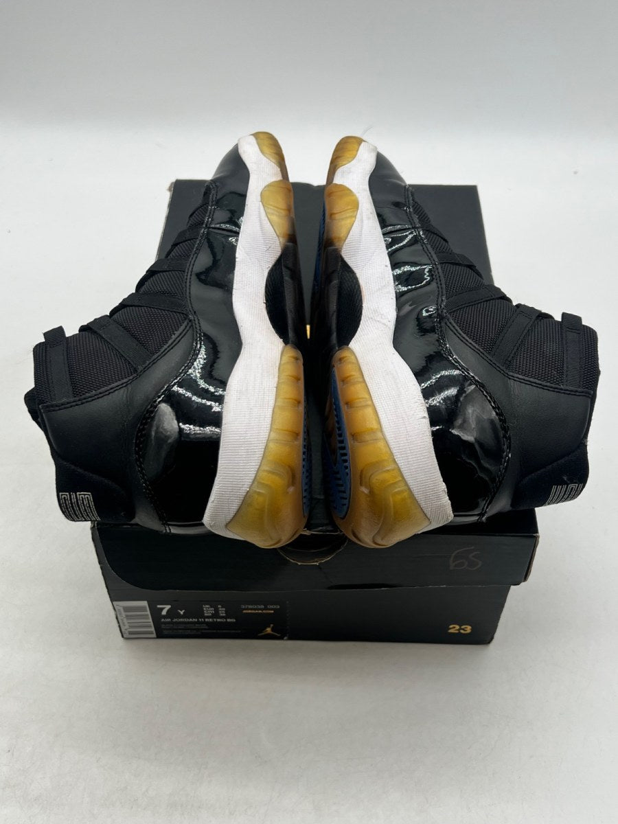 Jordan 11 Retro Space Jam (2016) (GS) 7Y (Heavily Worn Pre-Owned)JordanBlack/Dark Concord-White - Image 9