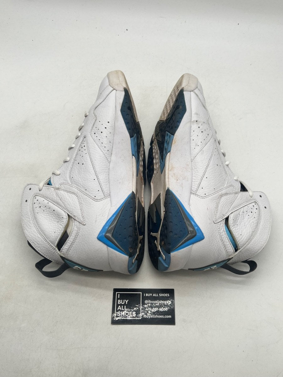 Jordan 7 Retro French Blue (2015) 13 (Moderately Worn Pre-Owned) - Image 6