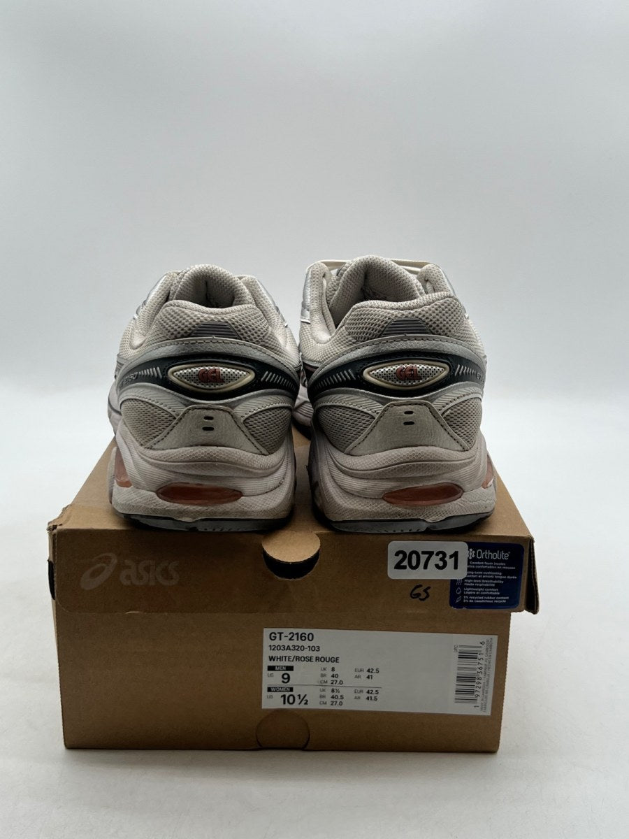 ASICS GT-2160 White Rose Rouge 9 (Moderately Worn Pre-Owned) - Image 5