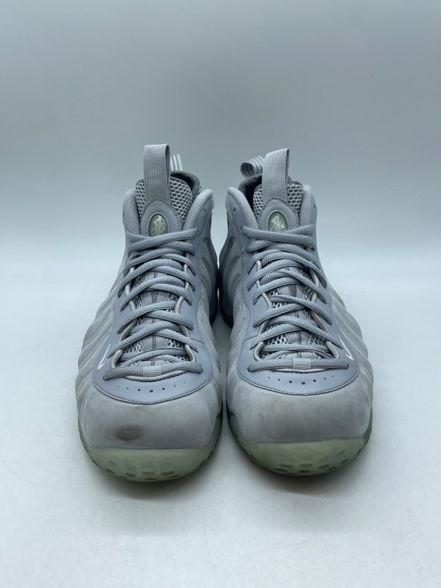 Nike Air Foamposite One Wolf Grey Suede 12 (Moderately Worn Pre-Owned)NikeWolf Grey/White-Wolf Grey-Black - Image 2