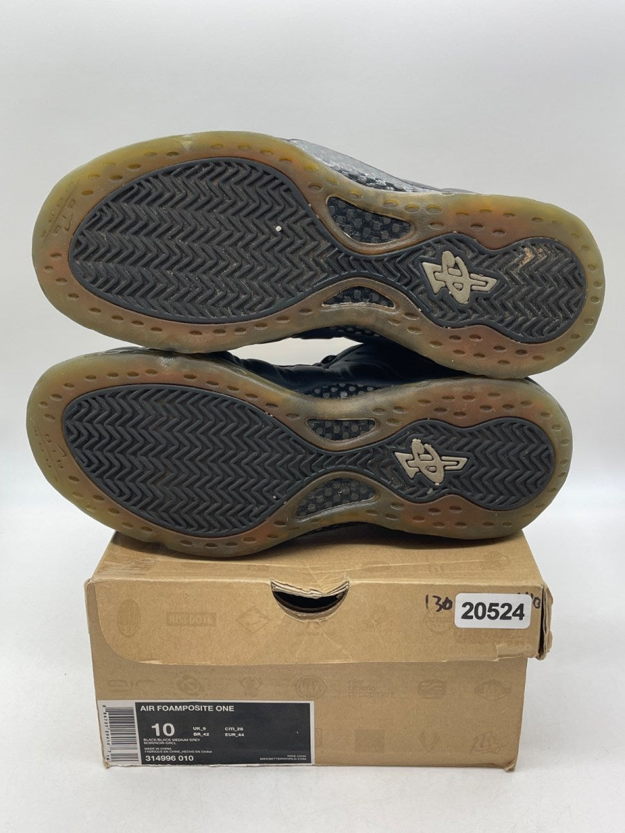 Nike Air Foamposite One Stealth 10 (Moderately Worn Pre-Owned) - Image 7
