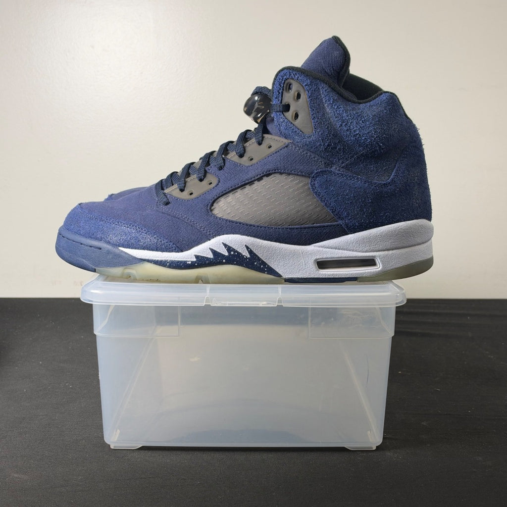 Jordan 5 Retro Midnight Navy (Size 12) - Image 3