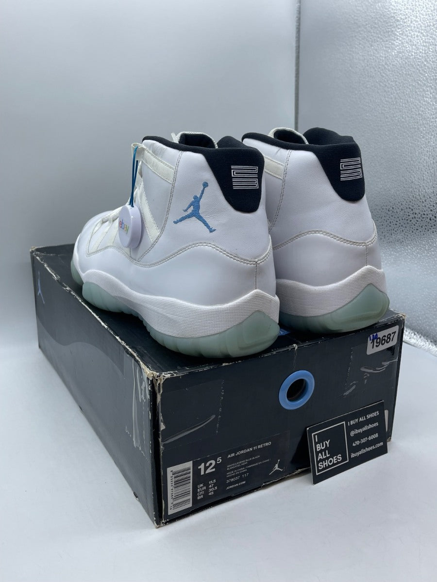 Jordan 11 Retro Legend Blue (2014) 12.5 (Moderately Worn Pre-Owned) - Image 4