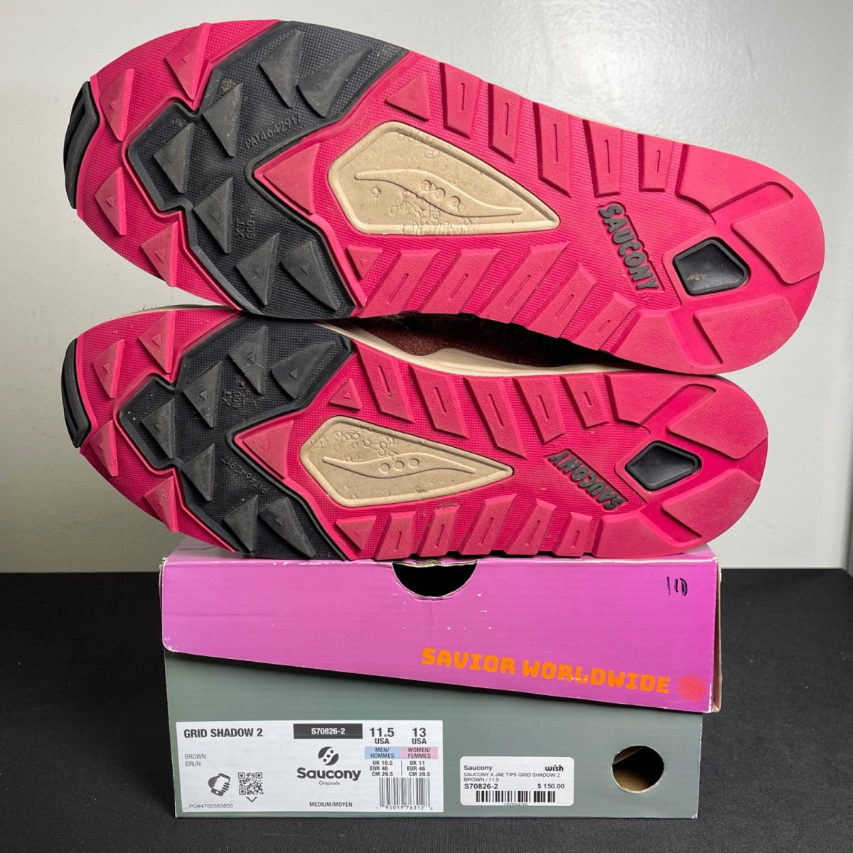 Saucony Grid Shadow 2 Jae Tips What's the Occasion? Wear To The Party (Size 11.5) - Image 5