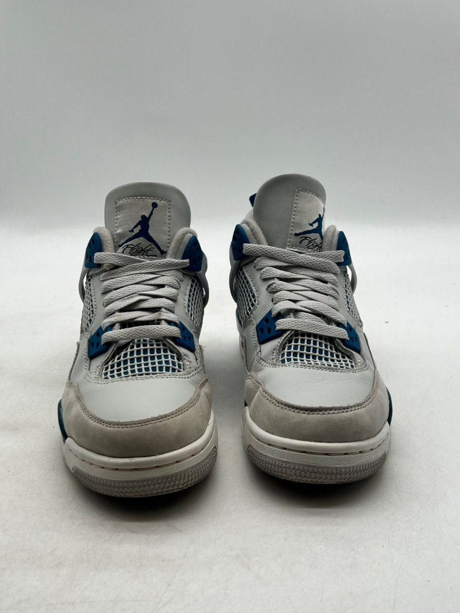 Jordan 4 Retro Military Blue (2024) (GS) 6Y (Moderately Worn Pre-Owned) - Image 2