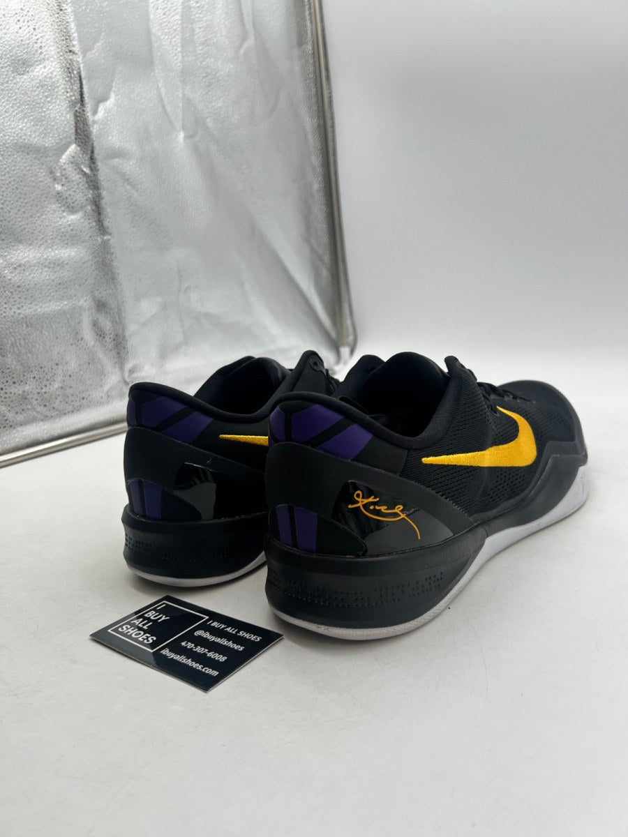 Nike Kobe 8 Protro Lakers Away 14 (Lightly Worn Pre-Owned) - Image 5
